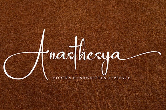 Anasteshya: A Delicate Script Font for Elegant Web Design