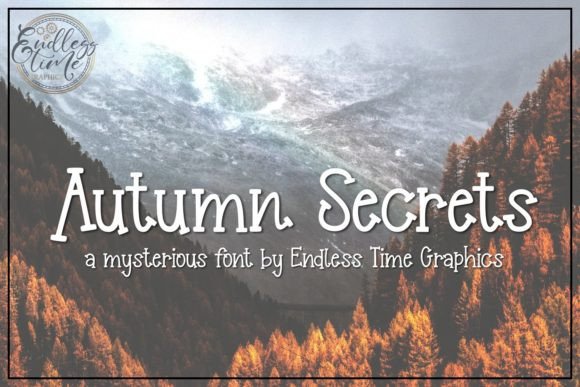 Autumn Secrets: A Handwritten Font for Your Brand