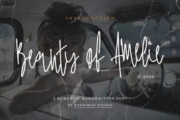 Beauty of Amelie: A Modern Handwritten Font Review