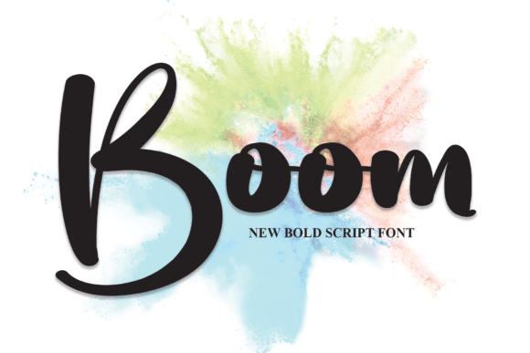Boom Font: A Modern Display Typeface for Web Design
