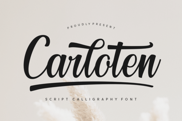 Carloten: A Bold Script Font That Elevates Brand Identity