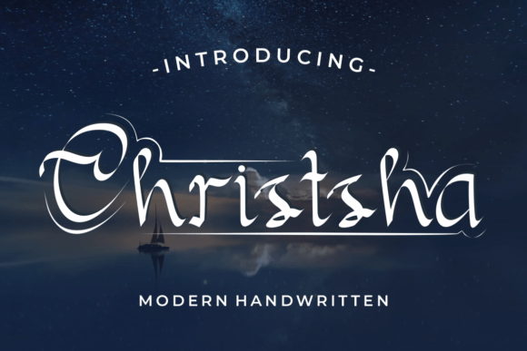 Christsha: A Quirky Handwritten Font for Crafters