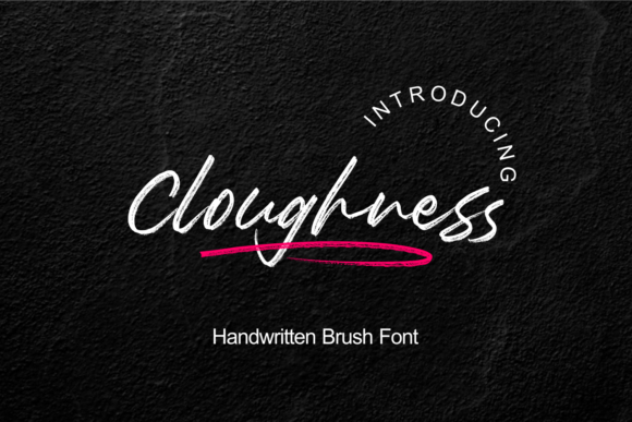 Cloughness: A Modern Script Font for Your Brand