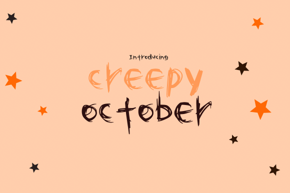Creepy October: A Spooky Font for Business Branding
