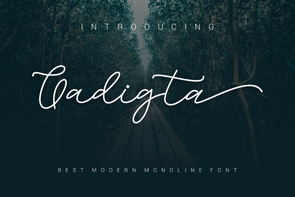 Enhancing Editorial Design with the Bold Script of Gadigta