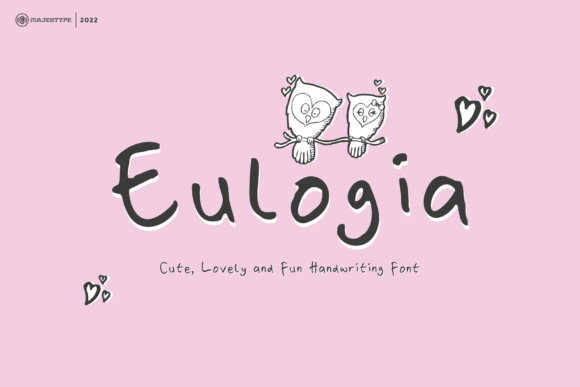 Eulogia: A Handwritten Font That Turns Digital Designs Into Scroll-Stopping Visuals