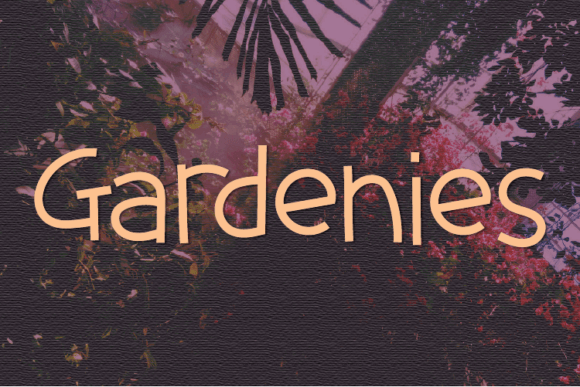 Gardenies: A Handwritten Font for Modern Campaigns