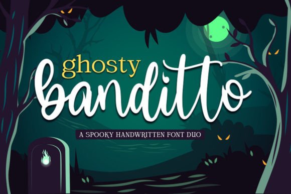 Ghosty Banditto: A Script and Serif Font Duo for Editors
