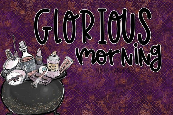 Glorious Morning: A Quirky Script Font That Elevates Small Business Branding