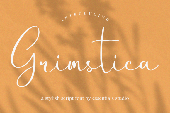 Grimstica: A Stylish Script Font That Elevates Your Brand