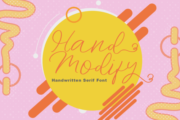 Hand Modify: A Whimsical Script Font That Elevates Digital Branding