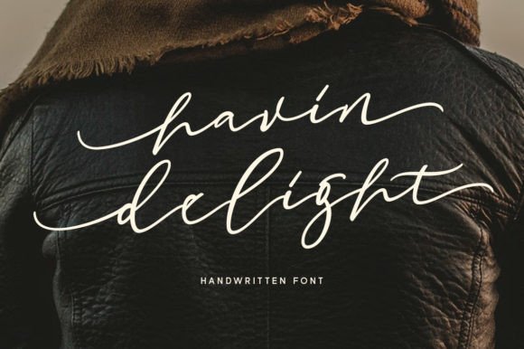 Havin Delight: A Signature Script Font for Editors