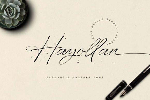 Hayollan: How a Beautiful Script Font Helped My Small Business Shine
