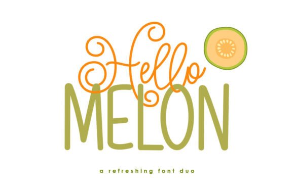Hello Melon Duo: A Script Amp Font That Elevates Small Business Branding