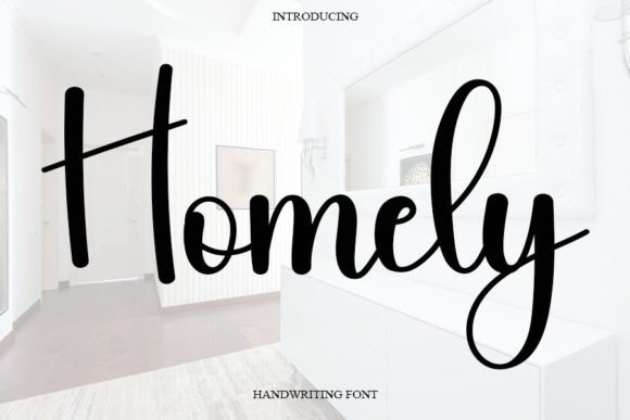 Homely: A Handwritten Font for Small Business Branding