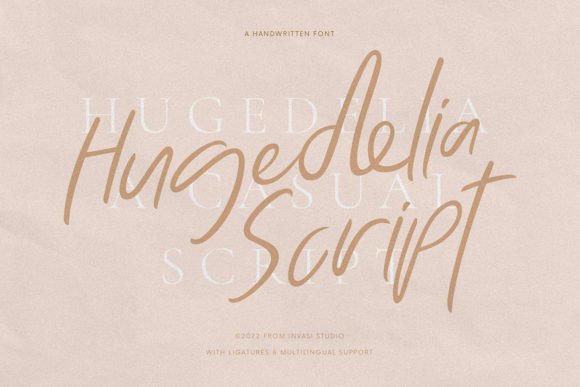 How Hugedelia Transformed Our Campaign Typography with Modern Handwritten Charm