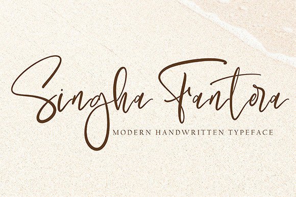 How Singha Fantera Elevates Campaign Typography with Personality and Clarity