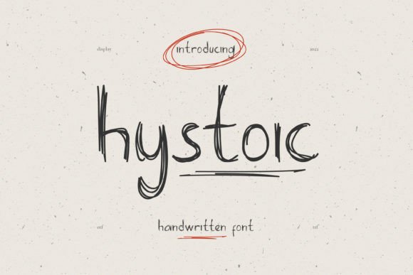 Hystoic: A Cool & Casual Handwritten Font for Creative Branding