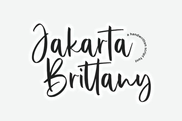 Jakarta Brittany: A Handwritten Font for Modern Editorial Design