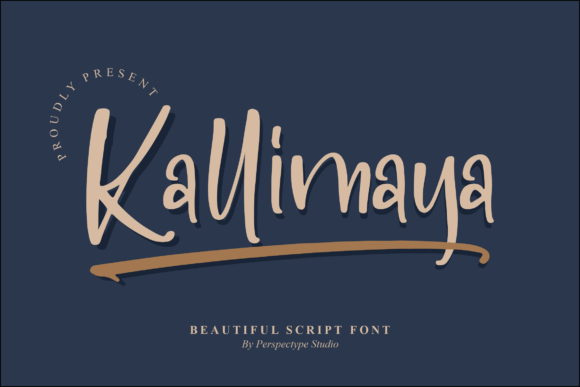 Kallimaya: A Beautiful Script Font for Brand Identity