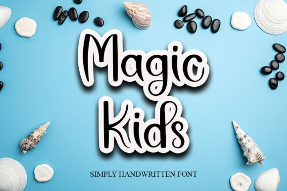 Magic Kids: A Delicate Handwritten Font for Editorial Design