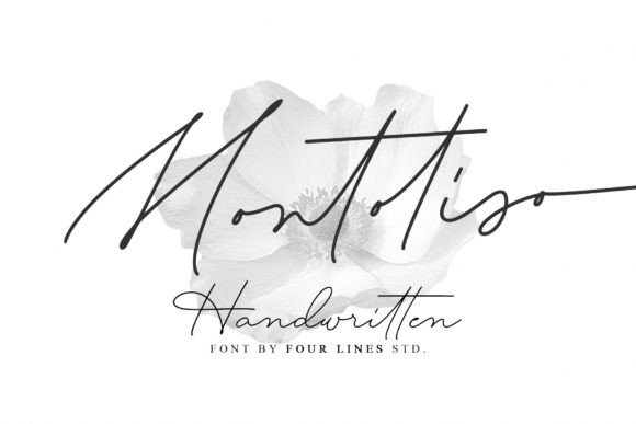 Montoliso: A Handwritten Font for Makers