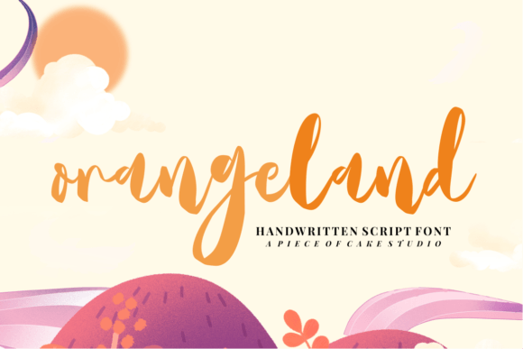 Orangeland: A High-Contrast Script Font That Elevates Digital Branding