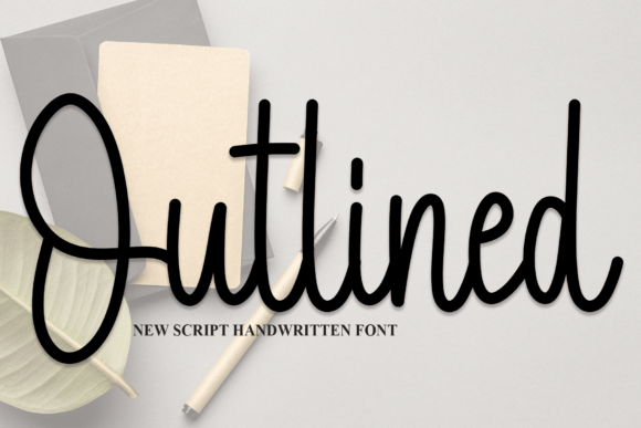 Outlined: A Friendly Handwritten Font for Your Brand