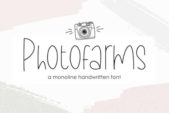 Photofarms: A Handwritten Font for Small Business Branding