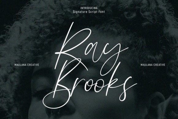 Ray Brooks: A Handwritten Font for Polished Branding