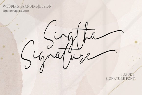 Sigtha Signature: Elevating Editorial Design with Elegant Script Typography