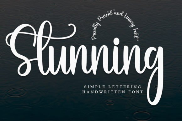 Stunning: A Handwritten Font That Elevates Small Business Branding