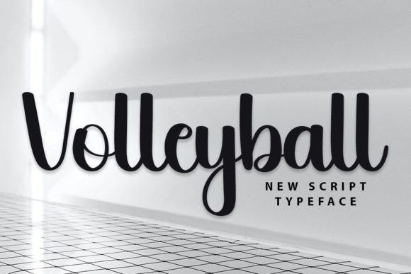 Volleyball: A Refined Script Font for Modern Web Design Projects